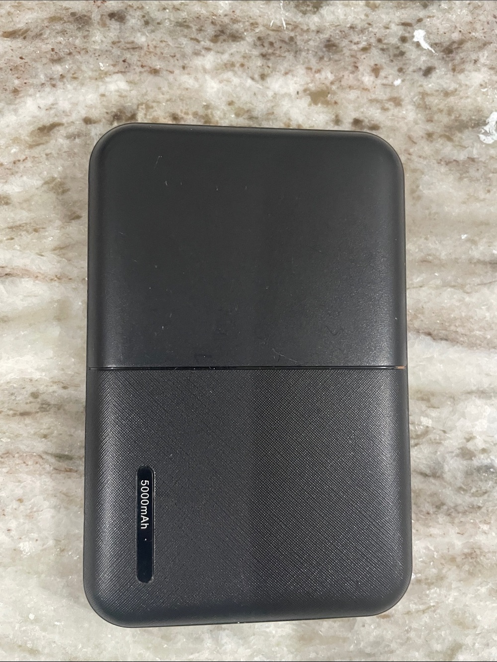 Source Unknown Black Portable 5000mAh Power Bank Charger